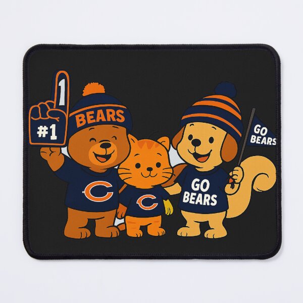 Item preview, go bears Chicago bears cute bear designed and sold by Mudikeys.