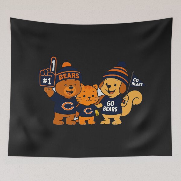 Item preview, go bears Chicago bears cute bear designed and sold by  Mudikeys.