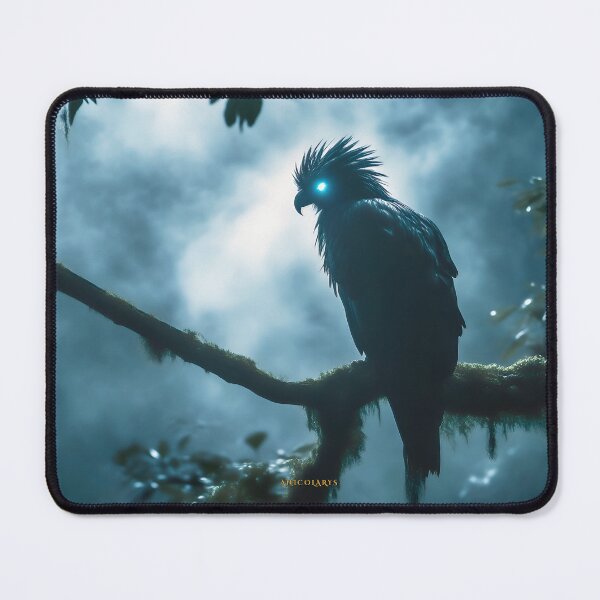 Item preview, The Banog: Sentinel of the Dead Zone | Dark Fantasy Fine Art designed and sold by Anicolarys | Le Bestiaire des Échos.
