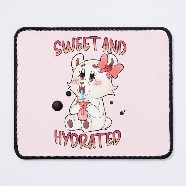Item preview, Sweet and Hydrated White Bear Bubble Tea designed and sold by pinkbobabear.