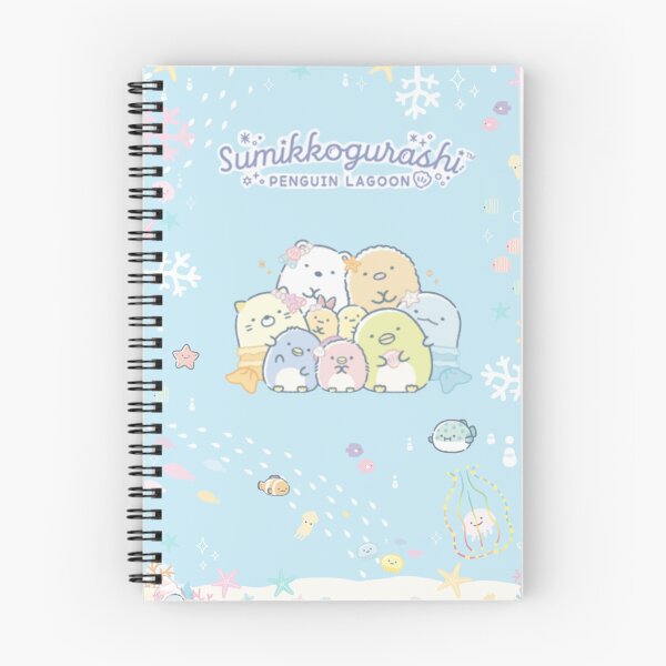 Item preview, SumikkoGurashi Sumikko Gurashi Penguin Lagoon Underwater Notebook! designed and sold by Kuma Bear.