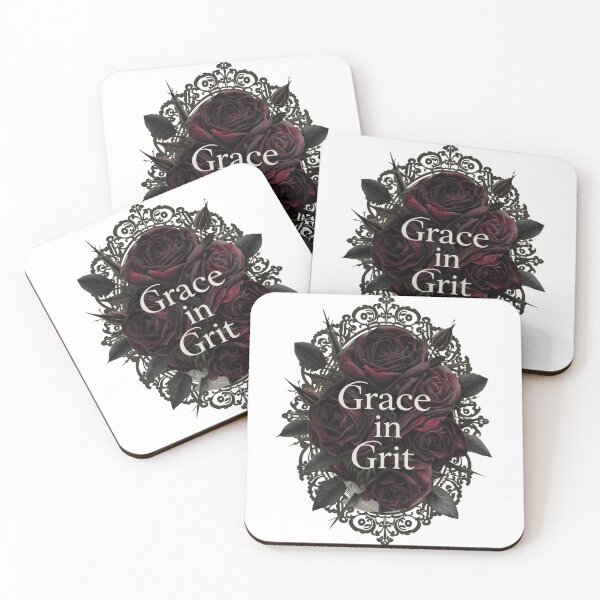 Item preview, Gothic Dark Rose Bouquet "Grace in Grit" Art Print, Vintage Victorian Style designed and sold by Tucker-Art.