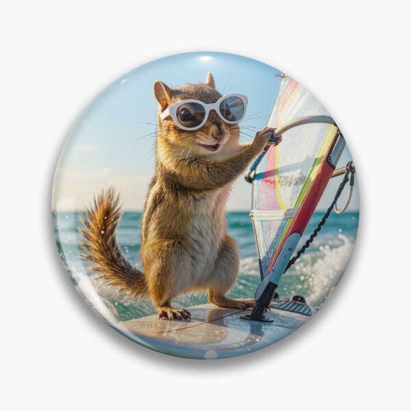 Item preview, Windsurfin' Chipmunk designed and sold by Tridentulus.