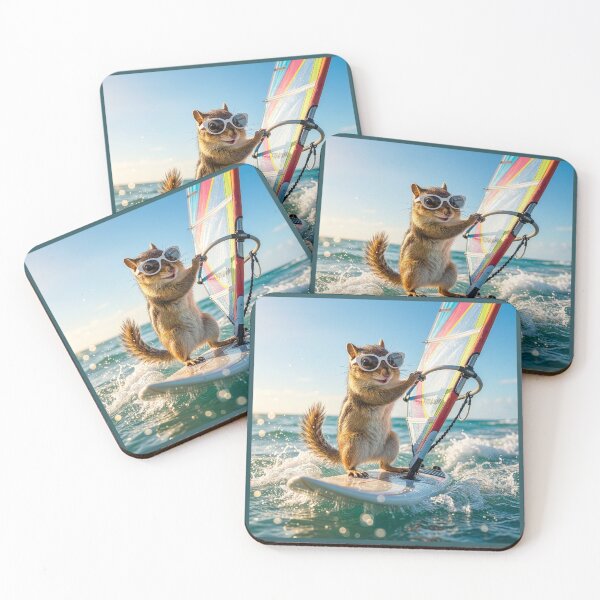 Item preview, Windsurfin' Chipmunk designed and sold by Tridentulus.