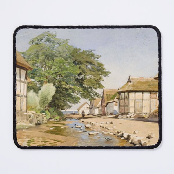 Item preview, Village in Northern Germany designed and sold by tomorrowsart.