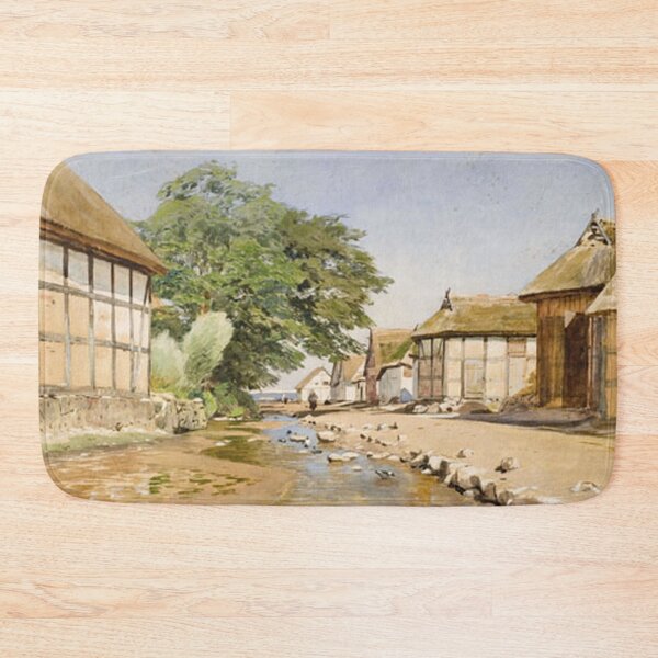 Item preview, Village in Northern Germany designed and sold by tomorrowsart.
