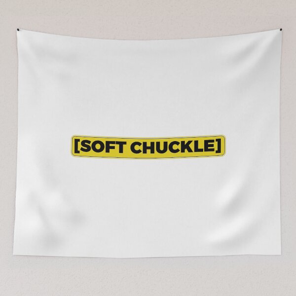 Item preview, Soft Chuckle | Netflix Subtitle Inside Joke designed and sold by JaaGo PopLab.