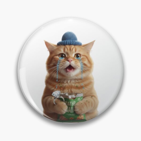 Item preview, Cat Crying | Funny Cute Cat Expression designed and sold by sma44.