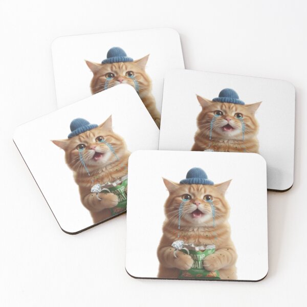 Item preview, Cat Crying | Funny Cute Cat Expression designed and sold by sma44.