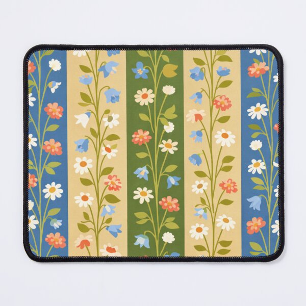 Item preview, Archipelago Wildflower Stripes – Vintage Nordic Coastal Pattern designed and sold by Planthem.