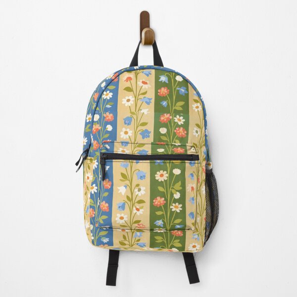 Item preview, Archipelago Wildflower Stripes – Vintage Nordic Coastal Pattern designed and sold by Planthem.