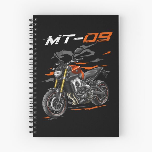 Item preview, Yamaha MT-09 2013-2015 (Blazing Orange) for Motorcycle Riders designed and sold by MotoApparelHub.
