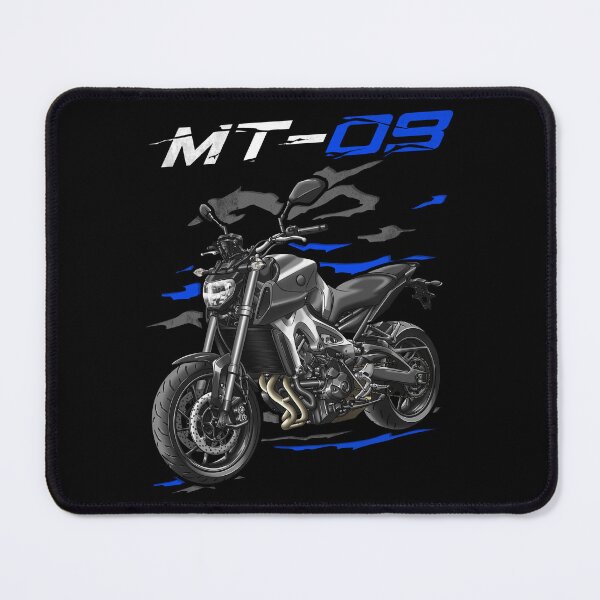 Item preview, Yamaha MT-09 2013-2015 (Matte Grey) for Motorcycle Riders designed and sold by MotoApparelHub.