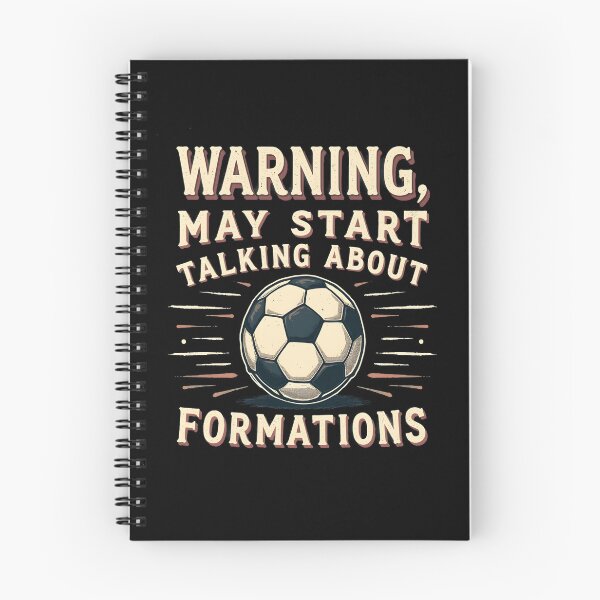 Item preview,  Funny Soccer May Start Talking About Formations Design designed and sold by MimsTees.