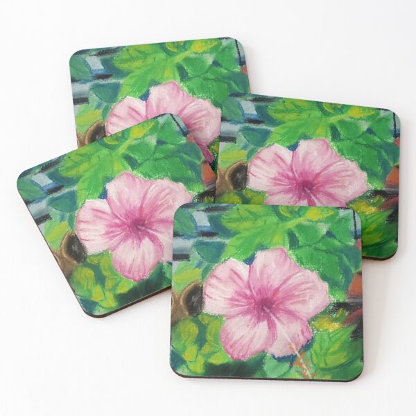 Item preview, Bloom in silence soft pastel flower art. designed and sold by fbtrisha.