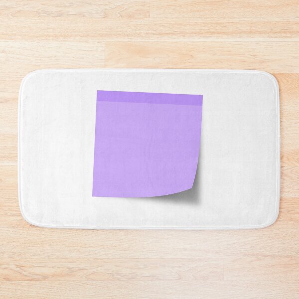 Item preview, Post Note Sticky Note Paper Purple Violet Blank Memo Pad Square Organization To do list Background with Shadow designed and sold by DotLinePlane.
