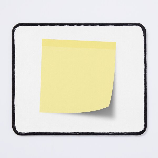 Item preview, Post Note Sticky Notes Paper Yellow Blank Memo Pad Square Organization To do list Background with Shadow designed and sold by DotLinePlane.
