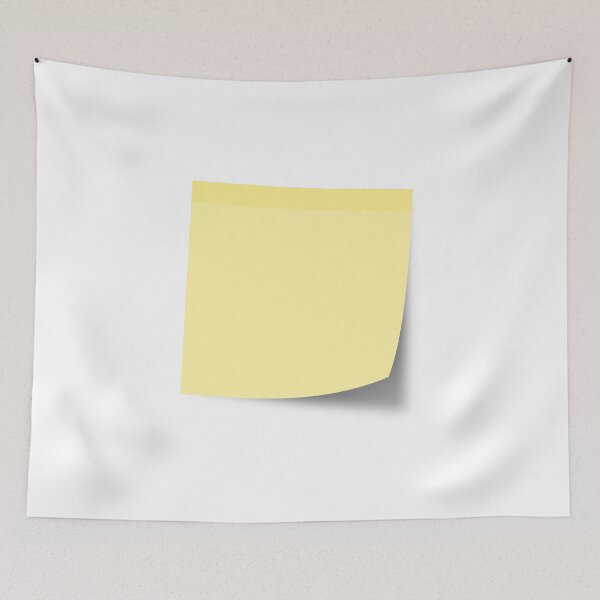 Item preview, Post Note Sticky Notes Paper Yellow Blank Memo Pad Square Organization To do list Background with Shadow designed and sold by DotLinePlane.