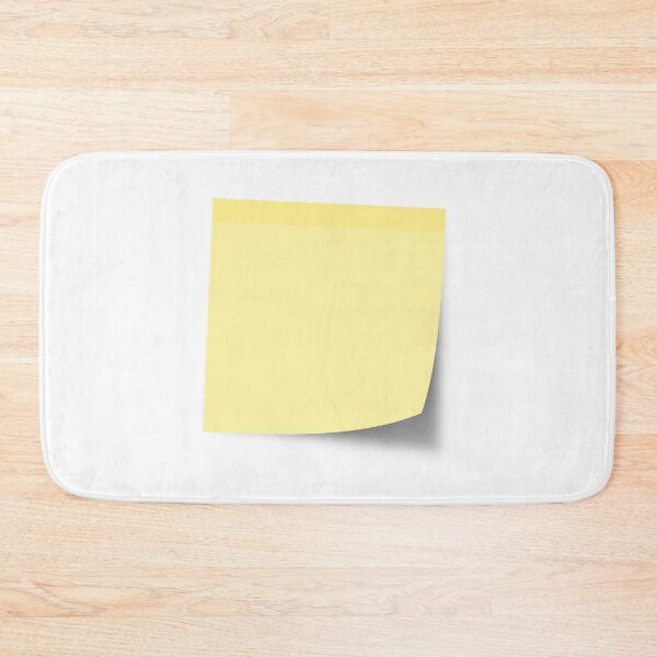 Item preview, Post Note Sticky Notes Paper Yellow Blank Memo Pad Square Organization To do list Background with Shadow designed and sold by DotLinePlane.