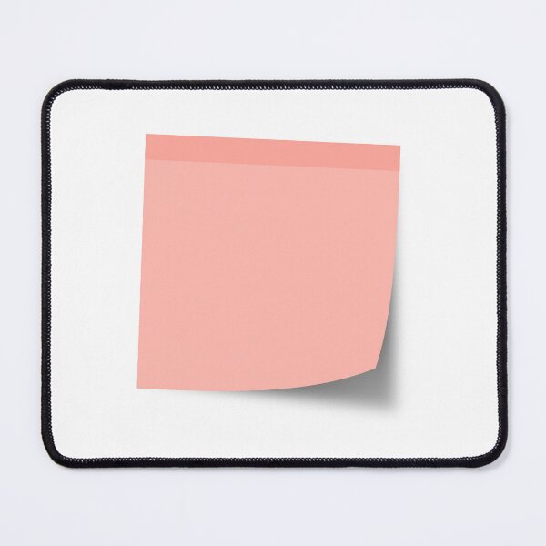 Item preview, Post Note Sticky Notes Paper Pink Blank Memo Pad Square Organization To do list Background with Shadow designed and sold by DotLinePlane.