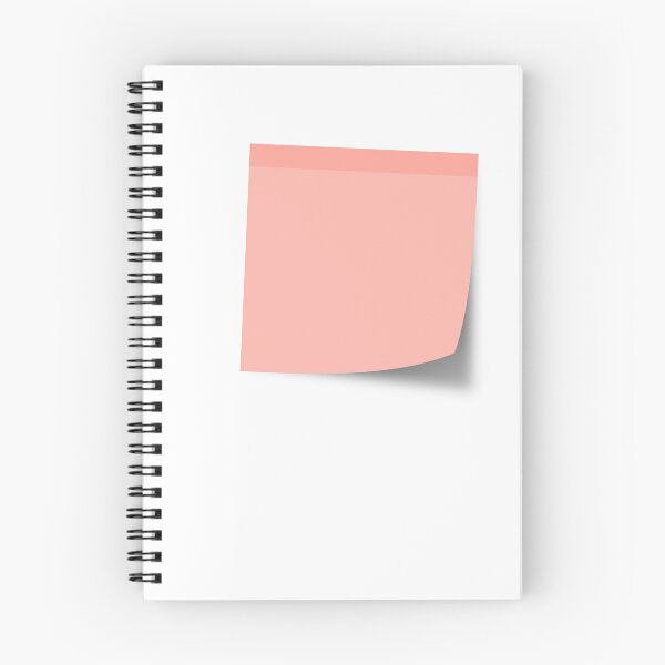 Item preview, Post Note Sticky Notes Paper Pink Blank Memo Pad Square Organization To do list Background with Shadow designed and sold by DotLinePlane.