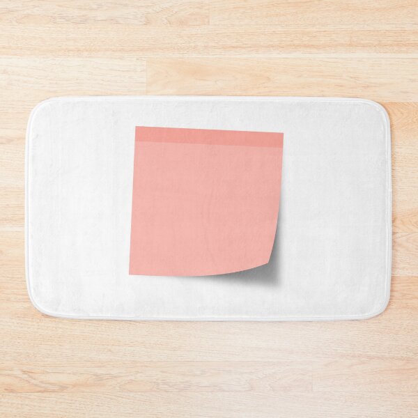 Item preview, Post Note Sticky Notes Paper Pink Blank Memo Pad Square Organization To do list Background with Shadow designed and sold by DotLinePlane.