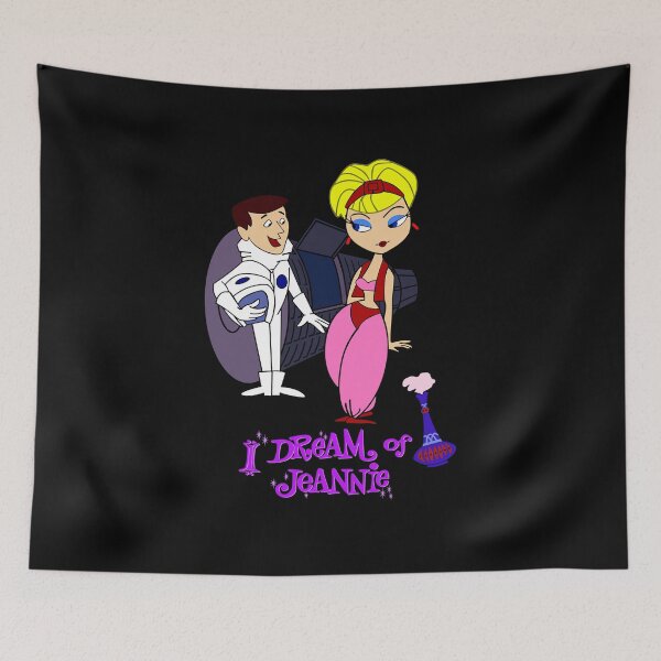 Item preview, I Dream Of Jeannie Cartoon Couple Scene designed and sold by anducauntre.