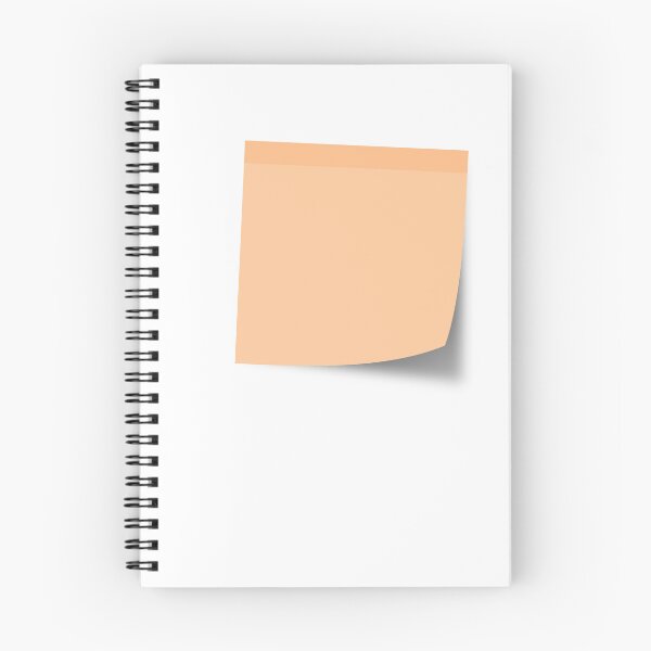 Item preview, Post Note Sticky Notes Paper Orange Blank Memo Pad Square Organization To do list Background with Shadow designed and sold by DotLinePlane.