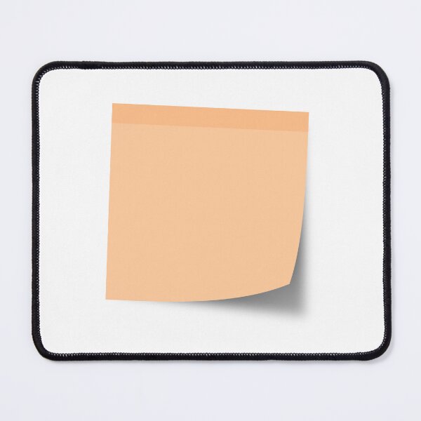 Item preview, Post Note Sticky Notes Paper Orange Blank Memo Pad Square Organization To do list Background with Shadow designed and sold by DotLinePlane.