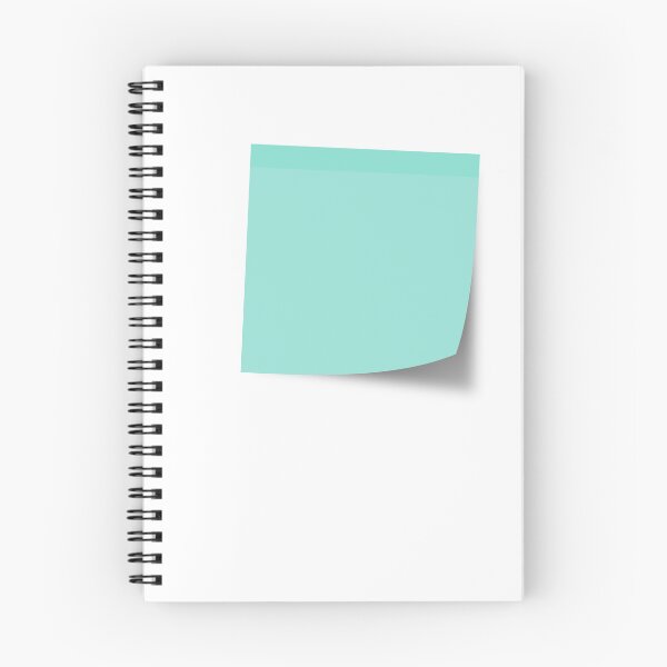 Item preview, Post Note Sticky Notes Paper Blue Mint Blank Memo Pad Square Organization To do list Background with Shadow designed and sold by DotLinePlane.