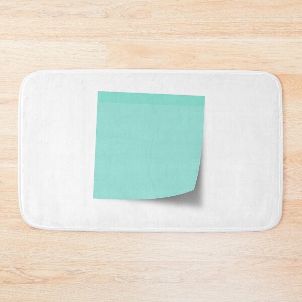 Item preview, Post Note Sticky Notes Paper Blue Mint Blank Memo Pad Square Organization To do list Background with Shadow designed and sold by DotLinePlane.