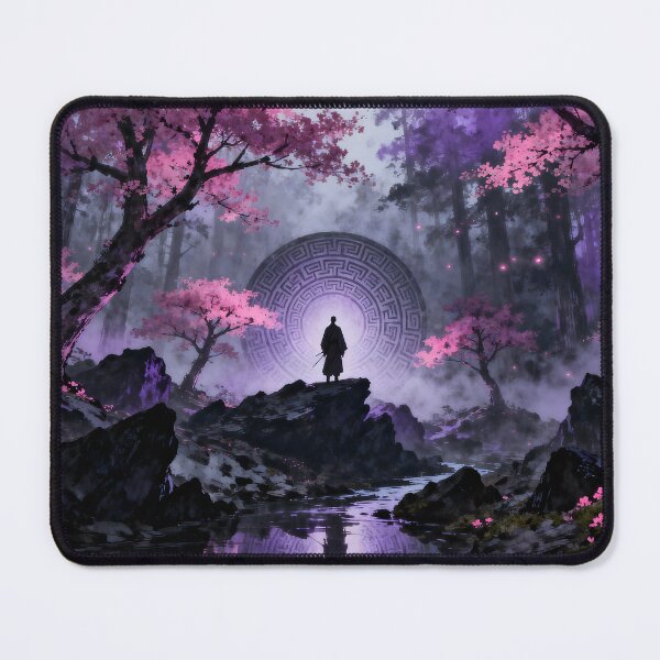 Item preview, Echoes of the Mystical Grove: Samurai at the Portal of Dreams designed and sold by MHD.