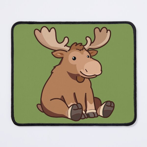 Item preview, Smiling Moose - kawaii & positive designed and sold by MartynaKanik.