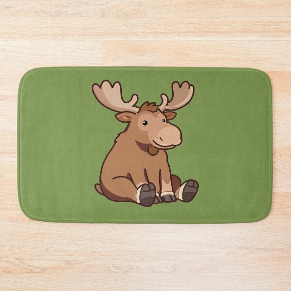 Item preview, Smiling Moose - kawaii & positive designed and sold by MartynaKanik.