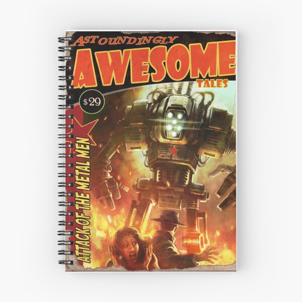 Item preview, Fallout 4 astonishingly awesome tales - attack of the metal men designed and sold by Morpheushop.
