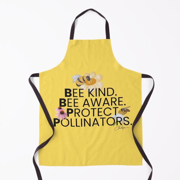 Item preview, Bee Kind. Bee Aware. Protect Pollinators. designed and sold by Whiskered Garden Studio.