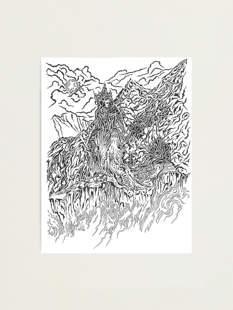 Thumbnail 1 of 3, Photographic Print, Mistress of Mountains designed and sold by Anthropolog.