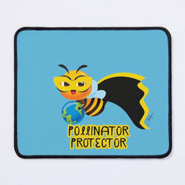 Item preview, Pollinator Protector – Kids Bee Superhero Design designed and sold by Whiskered Garden Studio.