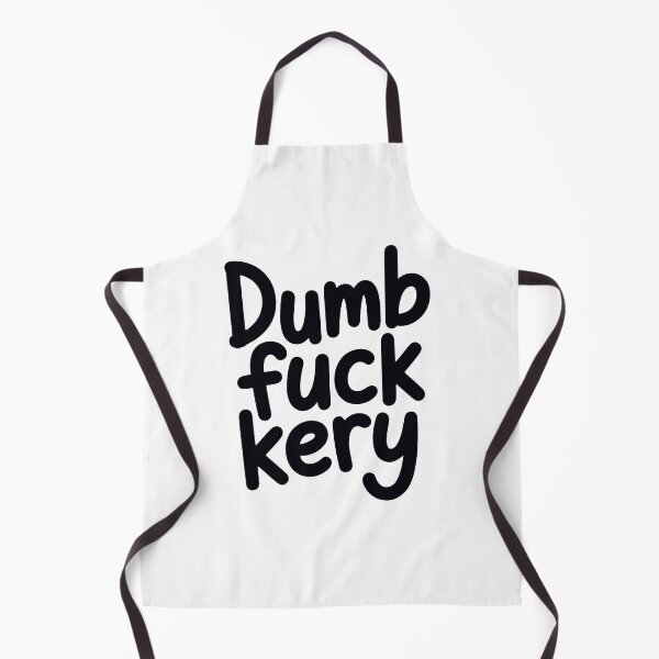 Item preview, DUMB FUCKERY – Bold Black Glossy Typography Funny Quote designed and sold by Dospart.