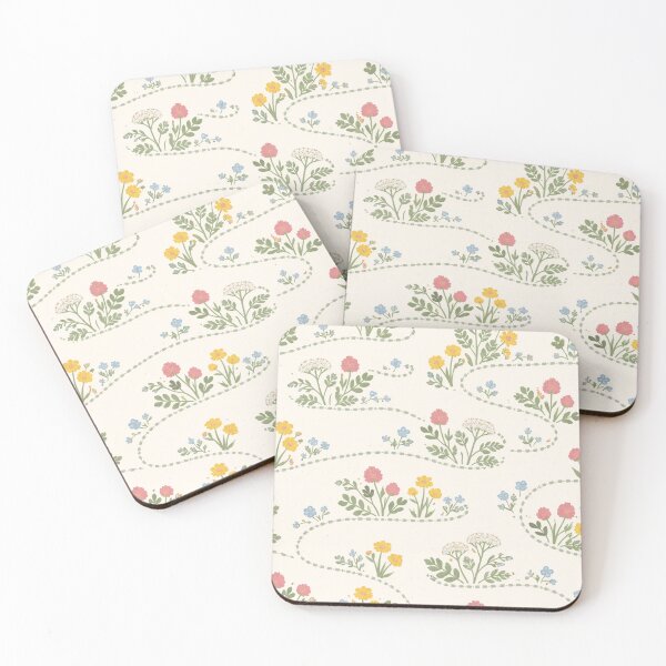 Item preview, Mökkitie Roadside Flowers – Vintage Finnish Cottage Pattern designed and sold by Planthem.