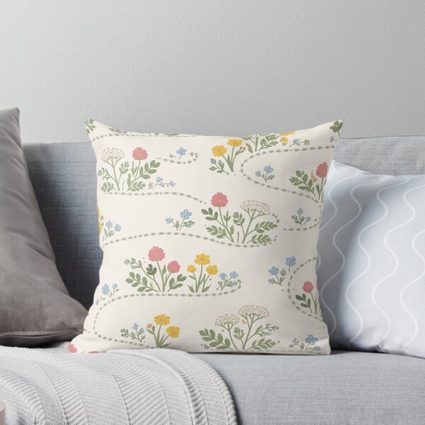 Item preview, Mökkitie Roadside Flowers – Vintage Finnish Cottage Pattern designed and sold by Planthem.