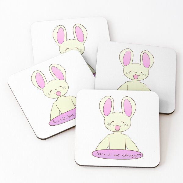 Item preview, you'll be okay rabbit designed and sold by sp00kyc0rpse.