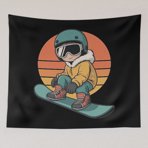 Item preview, Ride the Powder – Snowboarder Winter Vibes designed and sold by DreamOnShirts.