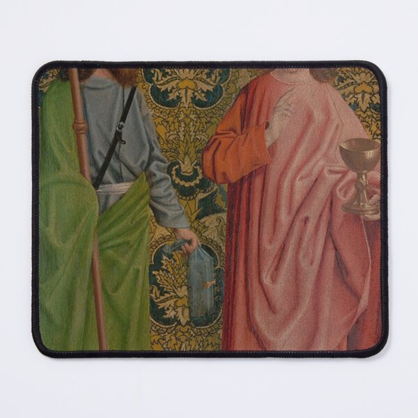 Item preview, Saints James the Greater and John the Evangelist – The Master of the Holy Kinship designed and sold by Art Outlaws.