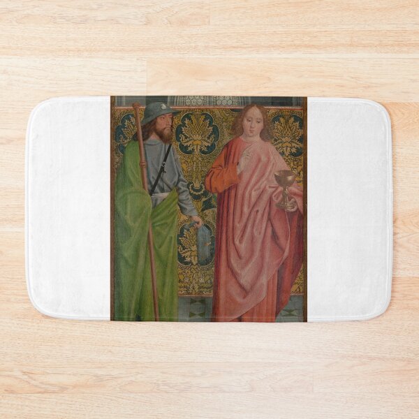 Item preview, Saints James the Greater and John the Evangelist – The Master of the Holy Kinship designed and sold by Art Outlaws.