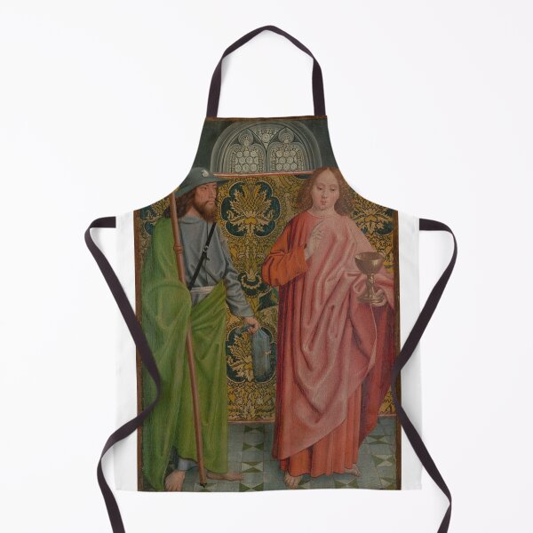 Item preview, Saints James the Greater and John the Evangelist – The Master of the Holy Kinship designed and sold by Art Outlaws.