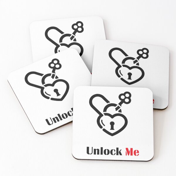 Item preview, Unlock Me Heart Lock Key Design designed and sold by AnnDesignStudio.