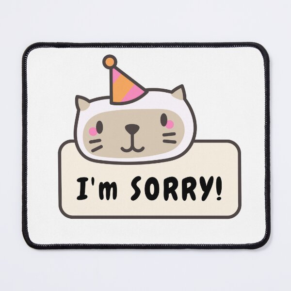 Item preview, I am sorry  designed and sold by Aesthetix18.