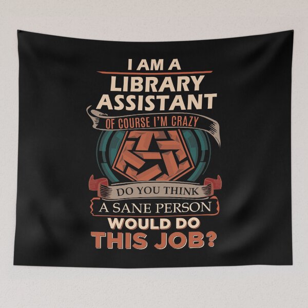 Item preview, Library Assistant designed and sold by hzibfldecjq42.