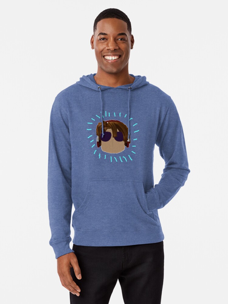Bloxbuilder165 S Old Roblox Character S Face Lightweight Hoodie By Badlydoodled Redbubble - i dyed my hair to match my roblox character this is the